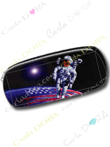 TROUSSE A CRAYON ASTRONAUTE STYLE FILM GRAVITY, TROUSSE POUR ECOLIER AFFAIRES SCOLAIRES